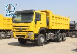 371 HP Yellow Left Hand Driving Dump Truck 10 Wheel Tipper Truck with Strong