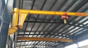 Quality 500kg Wall Mounted Jib Crane With Electric Hoist Free Standing wholesale