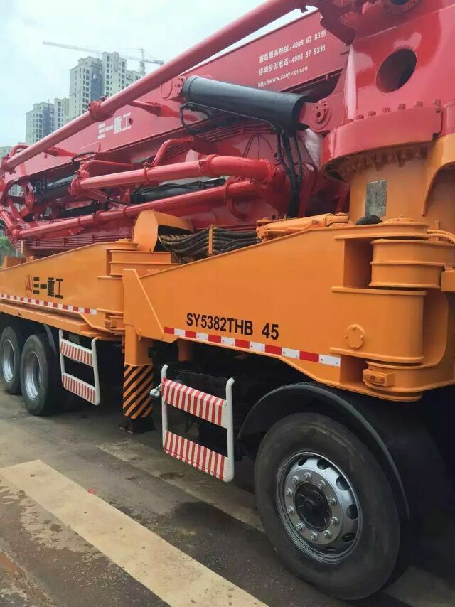 2007 Sy 45m Recondition Concrete Pump Truck Heavy Equipment