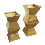 Urban garden decorative metal planters flower pot