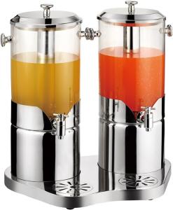 Quality Stainless steel juice dispenser for double tank wholesale