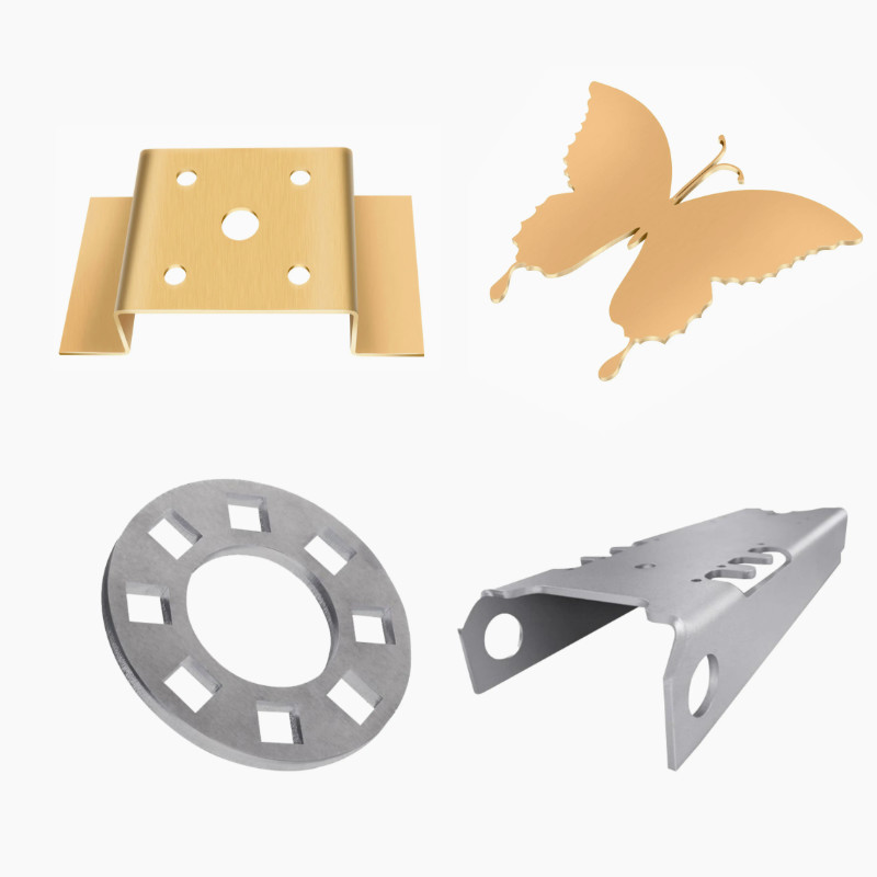 Lowcost Custom Sheet Metal Fabrication Metal Parts Aluminum 6061 7075 5052 7050 Metal parts custome surface finish