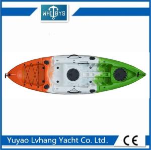 Quality LLDPE HDPE Material Sit On Top Sea Kayak Single Boat Recreational Touring wholesale