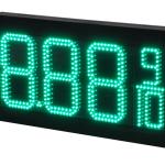 Outdoor 12 inch 8.888/8.889 Green/Red Color Led Gas Station Signs Waterproof RF