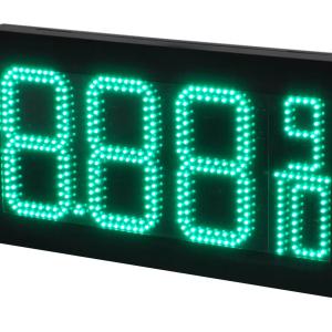 Quality Outdoor 12 inch 8.888/8.889 Green/Red Color Led Gas Station Signs Waterproof RF R wholesale
