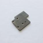 Plate Nickle Aluminum 6063 Skived Fin Heat Sink ISO9001 High Precision
