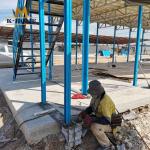 Fabricated Steel Structure Worker Buildings Sandwich Panel Prefab Houses