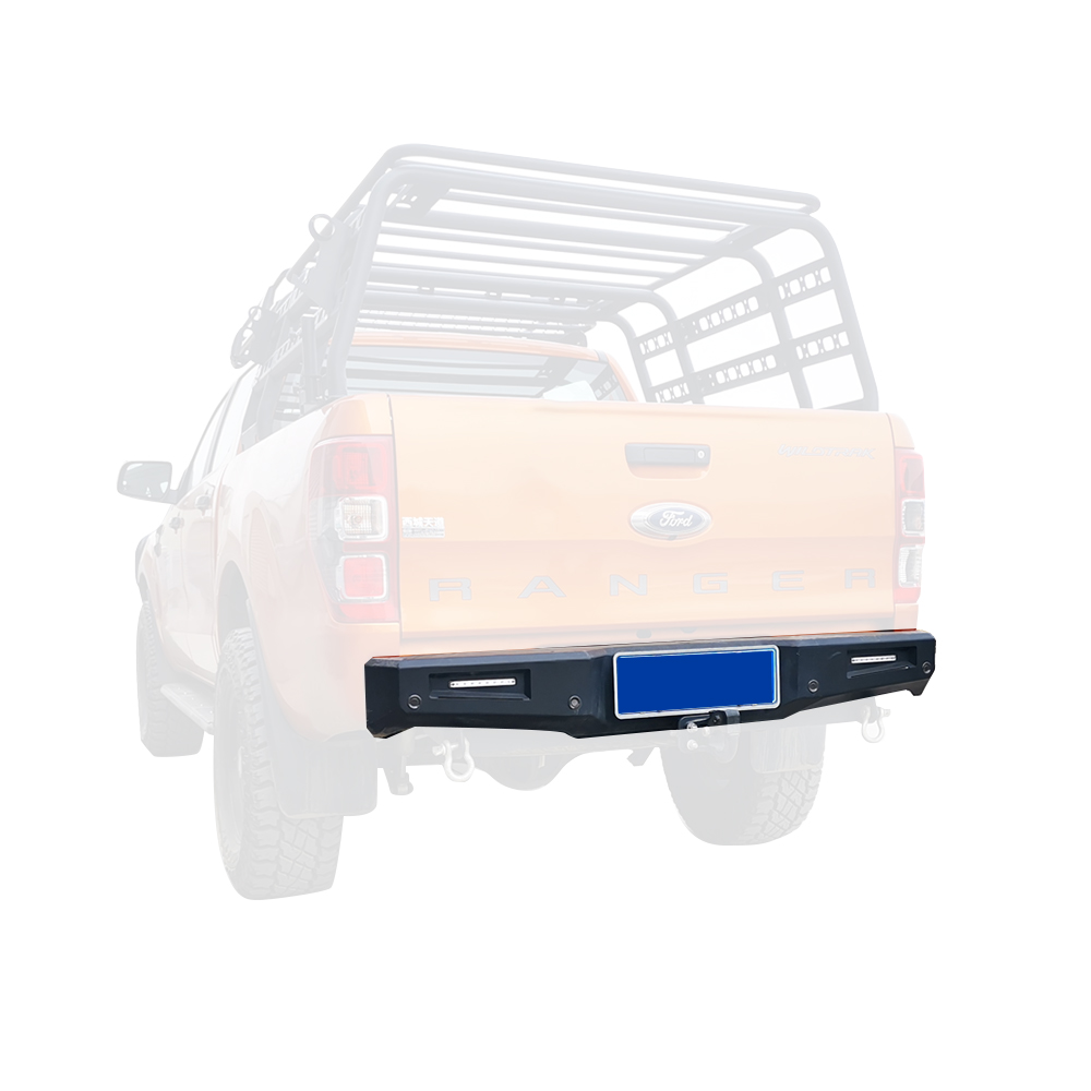 Steel Explosive Models Car Bull Bar Bumper Rear Grille for Ford Ranger Rust Resistant