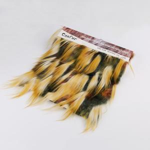 Quality 160cm 30-55mm JACQUARD Faux Fur Fabric for Garments 500meters Plush Printed 100% Acrylic wholesale
