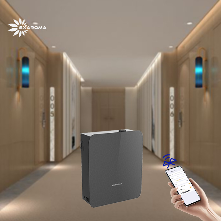 1000ml Black Metal Office Building 14W Hvac Scent Aroma Diffusers Machine