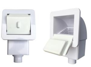 Quality White Smart 1.5&quot; Swimming Pool Wall Skimmer wholesale