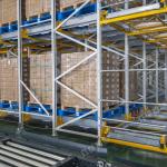 Warehouse Intelligent Cold Storage Shuttle Rack Automatic Steel Shuttle Pallet