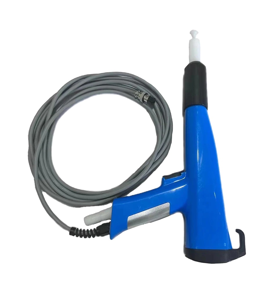Construction Powder Coating Spray Gun With Vibration Absorption And Precise Control