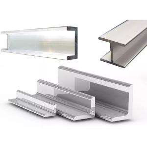 Quality Q235 Q235B Q345 Stainless Steel Profile 0.8mm-5.8mm Customized Glass Railing wholesale