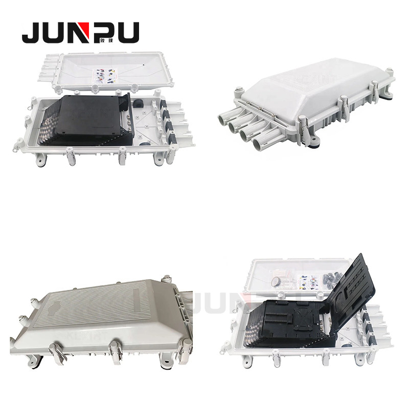 fTTH 256 Core fiber optic cable joint box GF material and IP 68