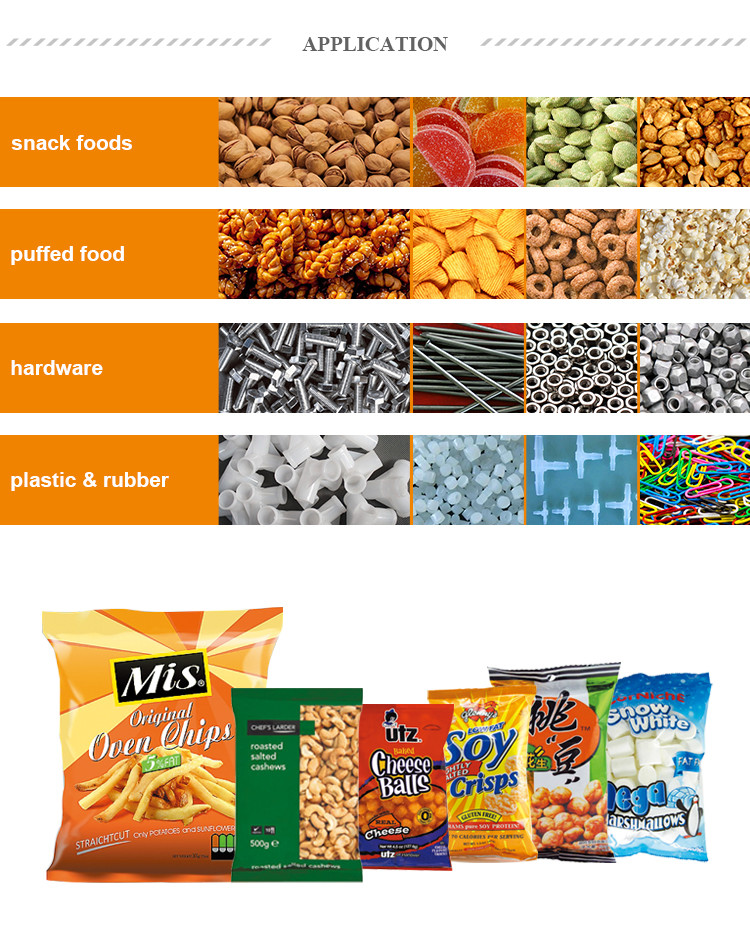 Food Grade Bottle Can Jar Automatic Popcorn Snacks Filling Packing Machine
