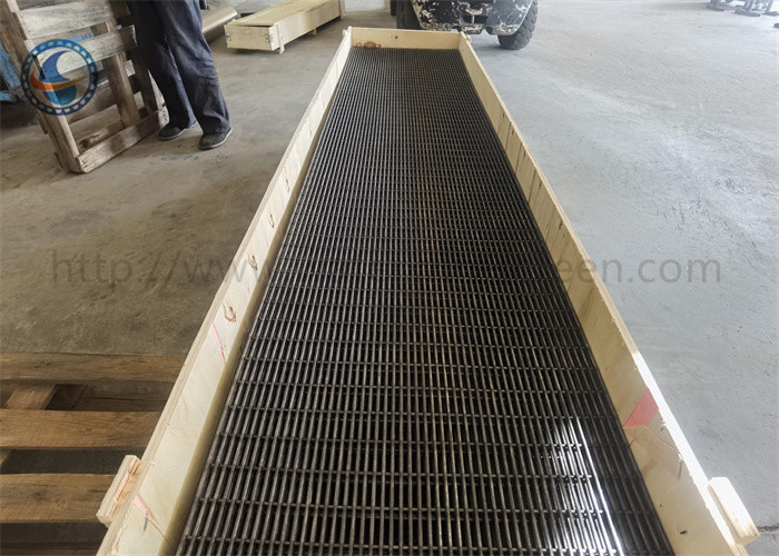 Stainless Steel Welded Wedge Wire Screen Sieve Plate For Coal Washer