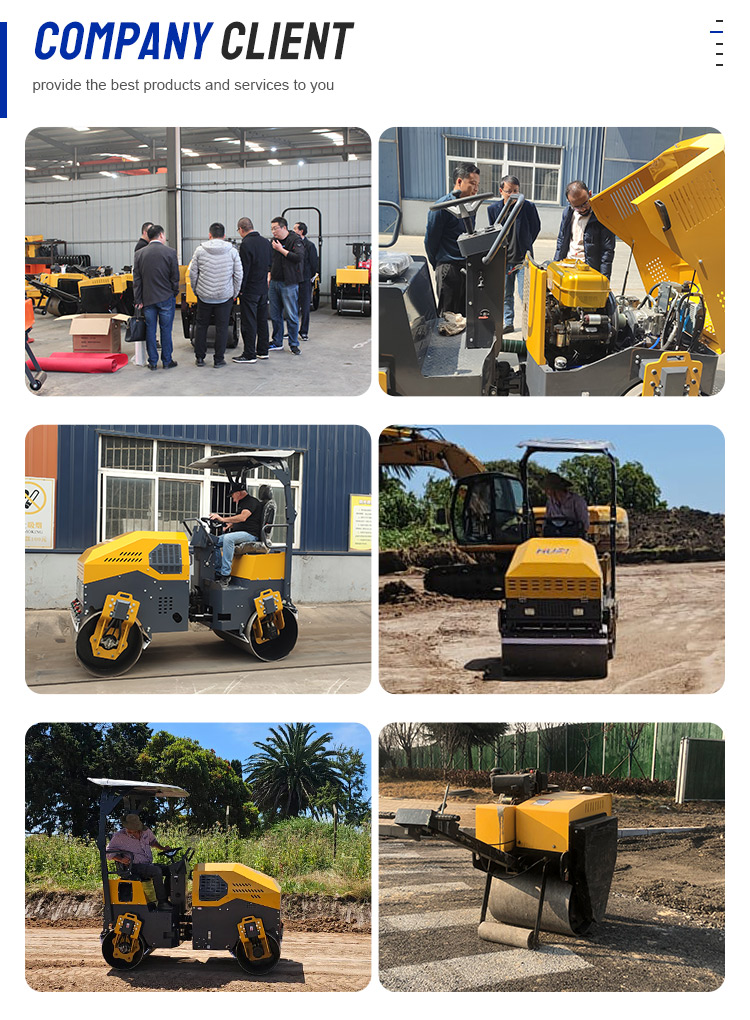 20 Ton Mini Wheel Road Roller With 500N/cm Static Line Load Vibration Frequency 28/35Hz