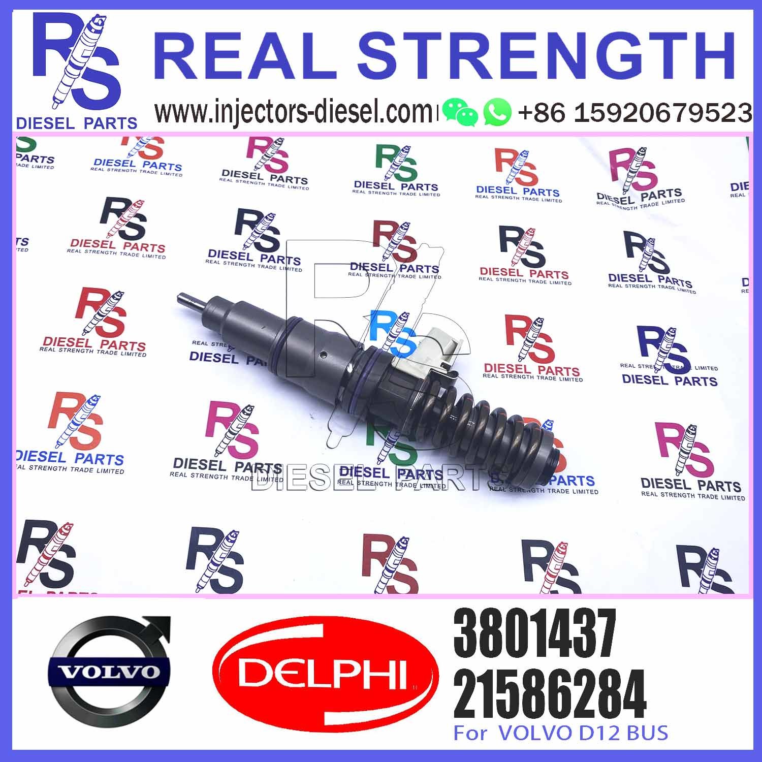 Fuel Injector Nozzle 20440388 VOE20440388 85000071 3803654 20363749 3801437 for V-O-L-V A25D A30D EC360BLC EC460BLC L150E
