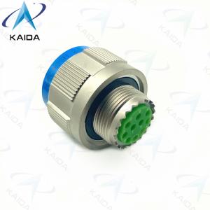 Quality 500V MIL-DTL-38999 Series Ⅲ Plug Connector For Military D38999/26FC98SN Electroless Nickel 10 Female Pins.8D Series. wholesale