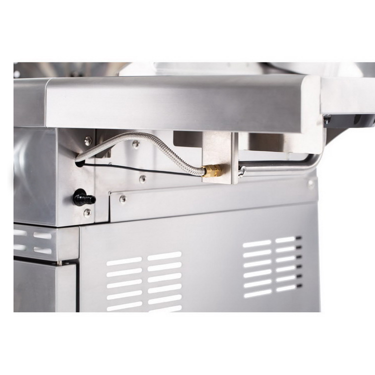 Custom Stainless Steel 4 Burner Outdoor BBQ Grill GAS AND Charcoal Grill for Outdoor