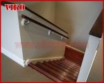 Double Steel Plate Staircase VK54S Railing 304 Stainless steel Tread beech ,