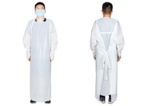 Quality Non-sterile Hospital Waterproof Disposable Thumb Isolation Gowns wholesale