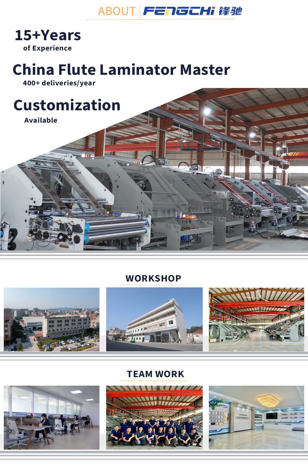 Automatic Customized 16000 Sheets/H High Speed 5 Ply Flute Laminator