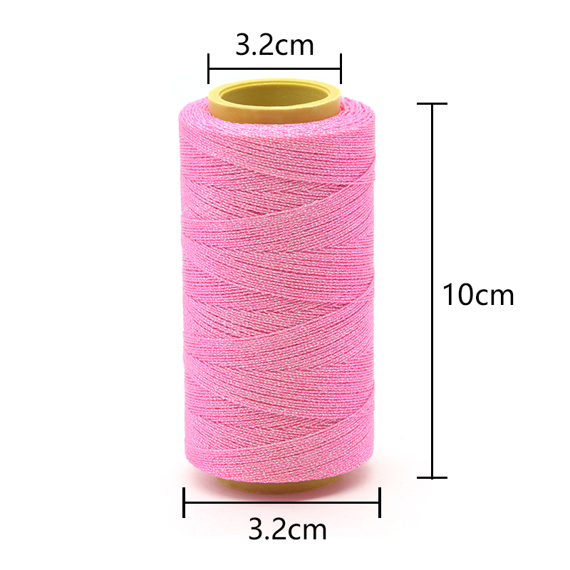 100g Texturized Leather Sewing Waxed Thread for Hand Stitching Craft 0.4mm 500m