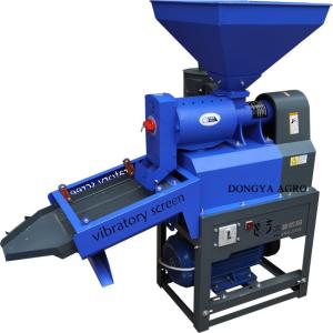Quality 380v 7.5kw Mini Auto Rice Mill Paddy Dehusking Machine 700kg Per Hour wholesale