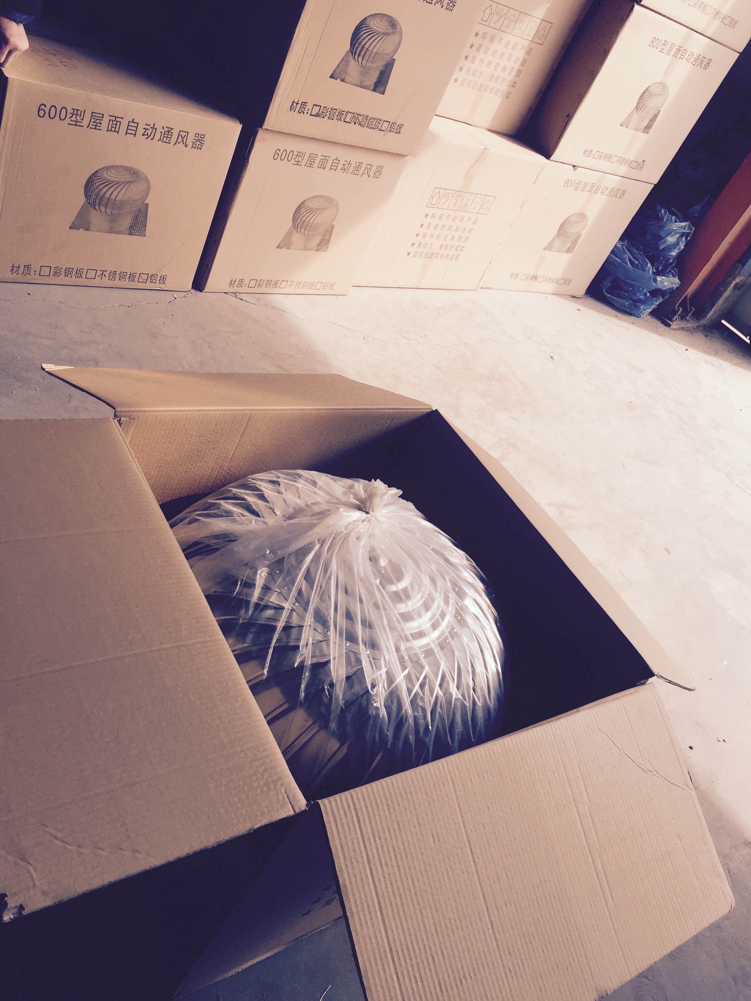 FRP/Stainless Steel Roof Turbo Fans For Home/Warehouse//Workshop