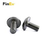 Metric Truss Head Socket Cap Screw 18-8 Stainless Steel Bright Finish Full