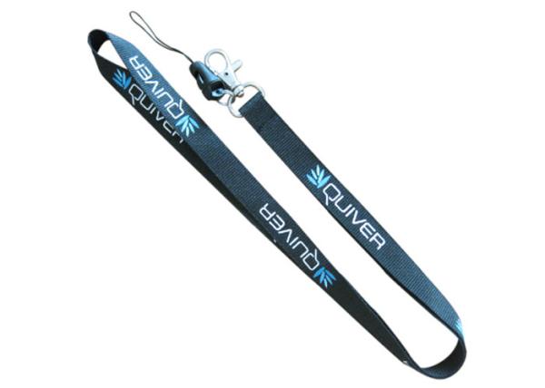 Quiver Silk Screen Promotional Printed Keychain Lanyards, Personalized Lanyard