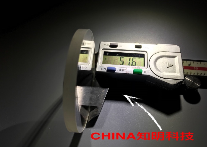 Dia60*5mm Sapphire Optical Windows Round For Vacuum Equipment Smartphone
