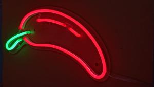 Quality Pepper Chili Cuttable Neon Signs Hang Wall Lighting AC100V Dimmable wholesale