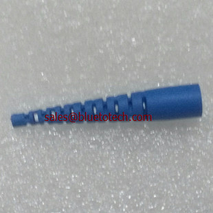 Fiber Optic SC Slotted Boot 900µm Blue SC 0.9mm Soltted Boots for Fiber Optic Patch Cord