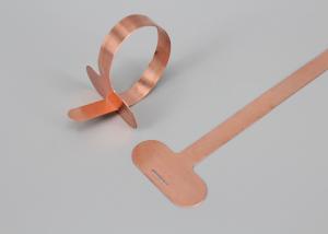 Quality Metal Copper marker cable tie plate in cable management wholesale