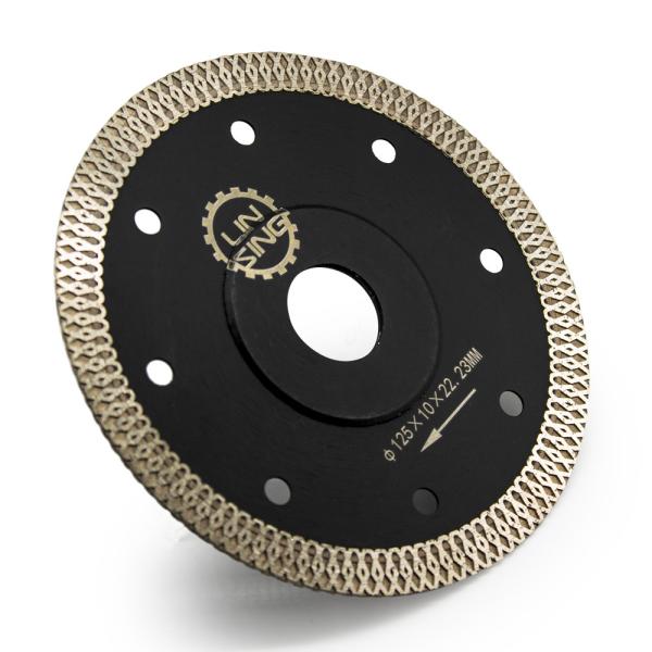 Customized Color Diamond Coated Cutting Disc Teeths 140 for Stone Cutting and