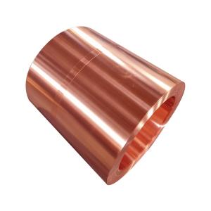Quality C11000 Red Copper Strip Coil Tp3 99.9 Pure 0.5mm 0.8mm 1mm 3mm 4mm wholesale
