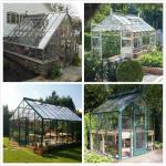 4mm 6mm Thickness Greeenhouse Tempered Glass 0.5mm Diagonal Tolerance
