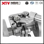 GB/T12237 Standard Industrial Usage Xtv Lever Operated Flange Spring Return Ball