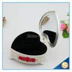 Hand Oil Printed Metal Storage Box for Jewelry with Beautiful Flowers