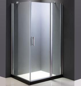 Quality 800x800x1900mm Square Sliding Shower Enclosure Aluminum Frame wholesale