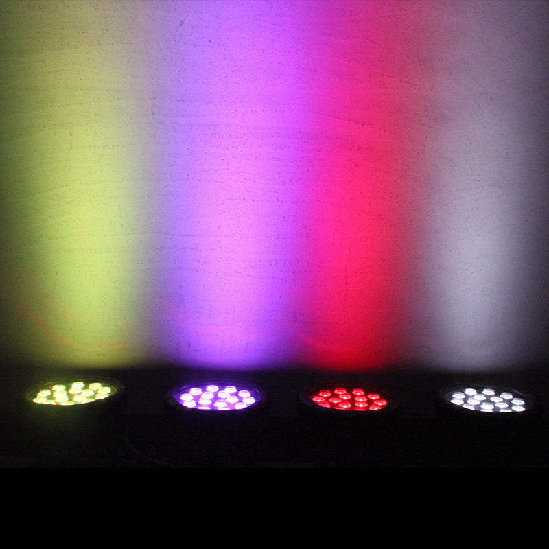 90W RGBW 4in1 Par Slim Led Flat Par Can Light For Outdoor Dj Stage Event Light