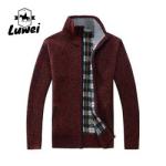 Autumn Thicken Plus Polyester Black Thick Velvet Sweater Utility Male Clothing