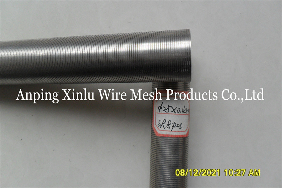 25mm Diameter Pure Round Non - Angular Screen Tube In Foundry Process