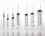 5ml Disposable Plastic Syringe , PP Plastic Medicine Syringe