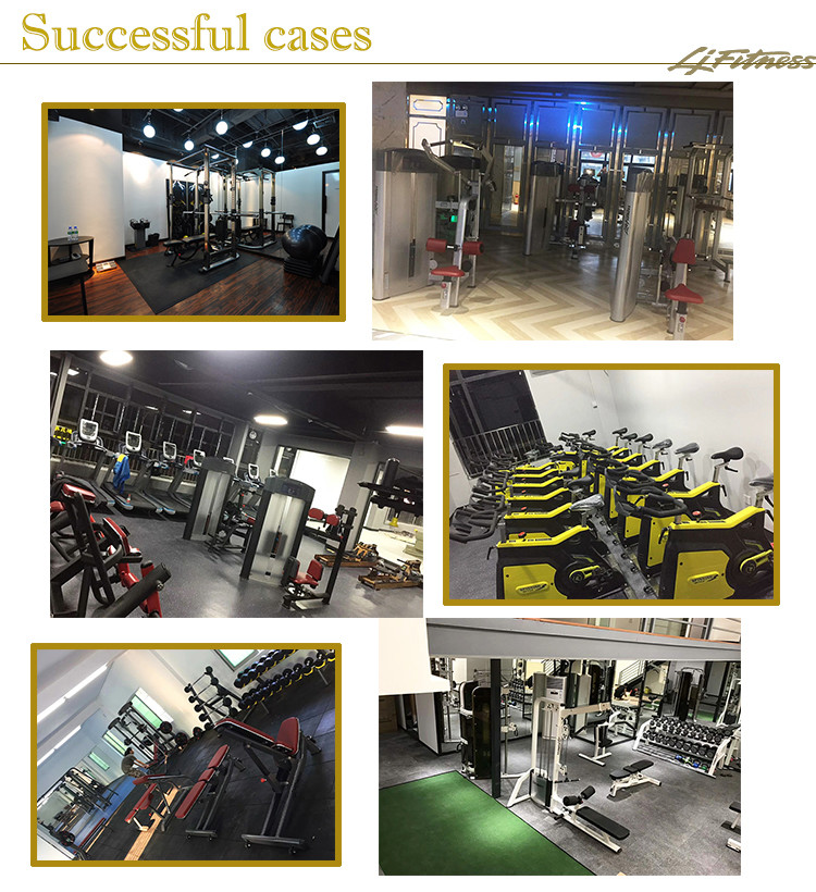 Lubricant Commercial Gym Treadmill , Gym Equipment Running Machine 0-15% Slope