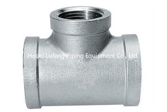 Cheap Customized investment casting stainless steel pipe fitting tee for sale