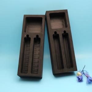 Quality Black Die Cut Packaging Foam Inserts / Tray Eco Friendly Material Durable wholesale